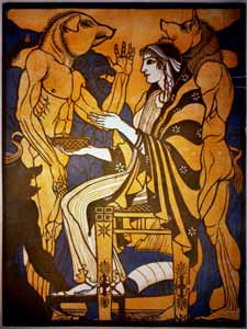 Adolfo De Carolis - Circe Adolfo De Carolis - Circe