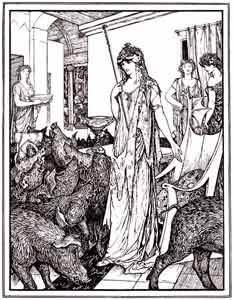 H.J. Ford - Circe sends the Swine to the Styes H.J. Ford - Circe sends the Swine to the Styes