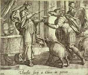 Antonio Tempesta - Ulyssis socij a Circe in porcos Antonio Tempesta - Ulyssis socij a Circe in porcos