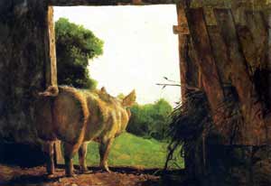 James Wyeth - Baby Jane in Summer James Wyeth - Baby Jane in Summer